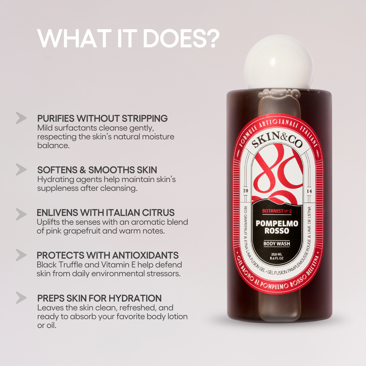 Pompelmo Rosso Wash