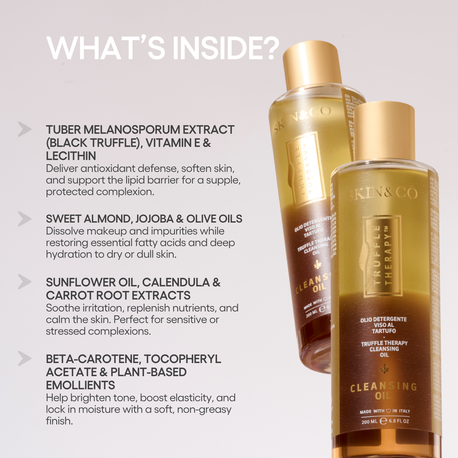 The Cleansing Oil